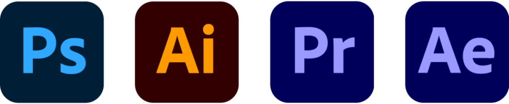 Adobe Photoshop Illustrator Premiere Pro Afters Effects